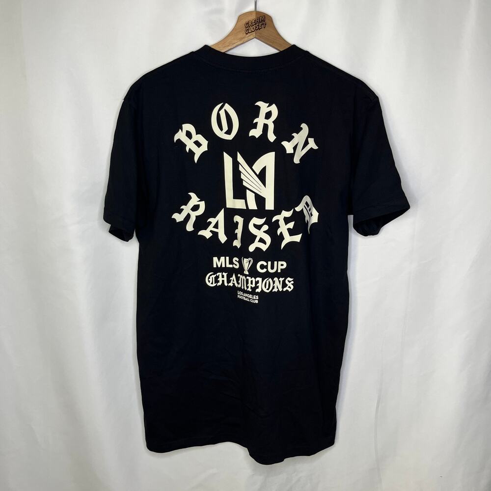Born x Raised BXR LAFC Los Angeles Football Club MLS Cup Champions Tee M
